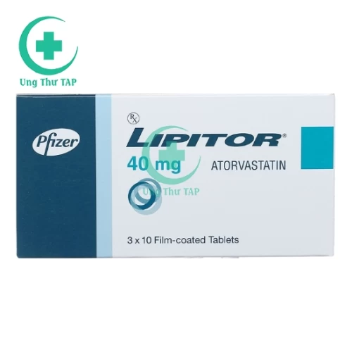 Lipitor 40mg Pfizer - Thuốc điều trị tăng cholesterol máu